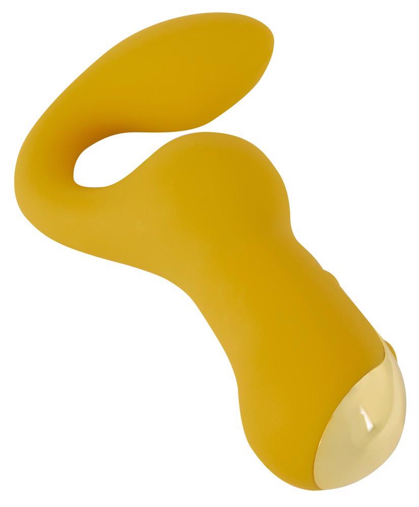 Vibratore speciale 10 funzioni – ricaricabile, doppio, giallo | Your new favourite