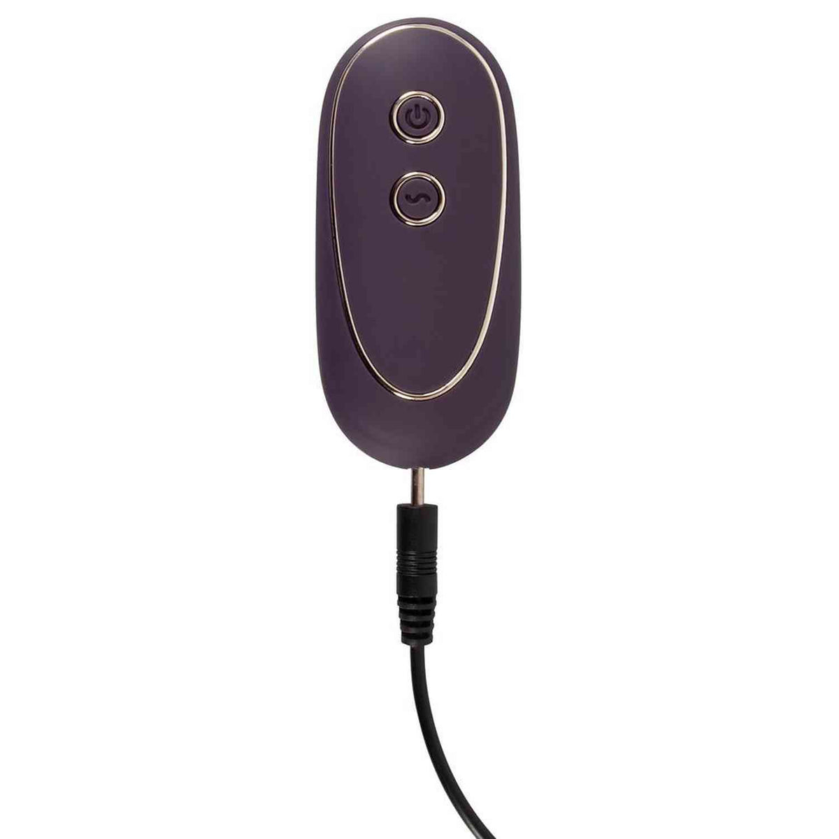 Huevo vibrador Single 10 funciones – con mando a distancia, recargable, morado | Training Pleasure Balls