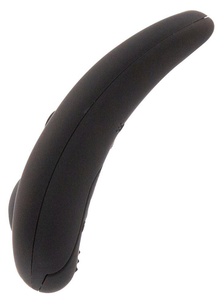 Realistic vibrator 22.86 cm – remote control, with suction cup, nude | Naked Addiction