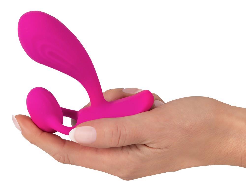 G-spot vibrator 10 functions – remote control, pink 11 cm | Sweet Smile