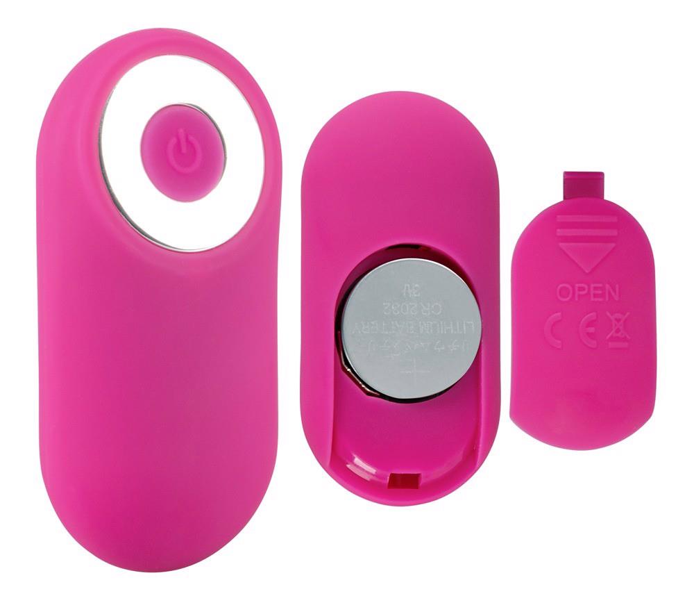 G-spot vibrator 10 functions – remote control, pink 11 cm | Sweet Smile