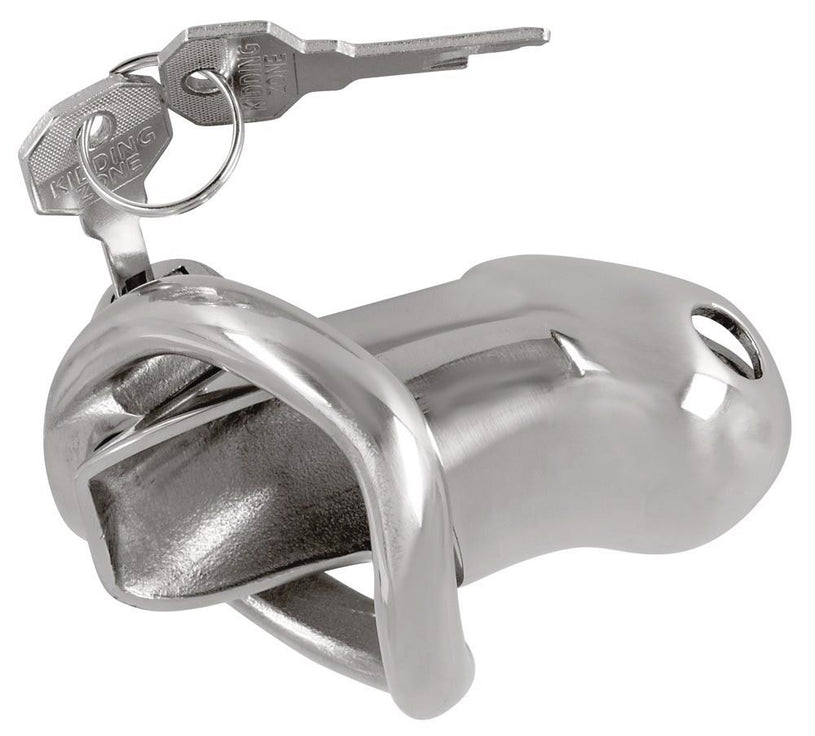 Keuschheitsgerät Cage II – silber | fetish Collection