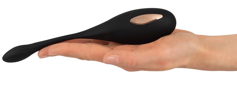 Ovetto vibrante Stim 10 funzioni – con telecomando, ricaricabile, nero | XOUXOU