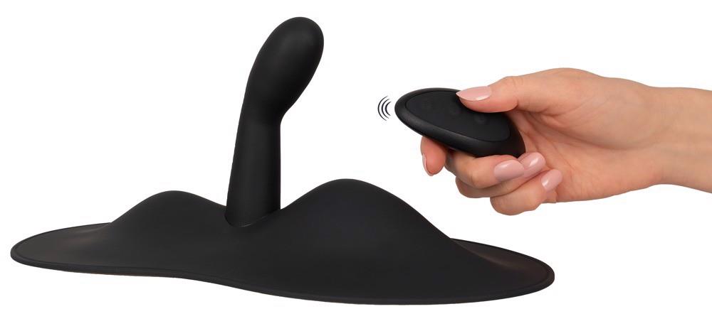 Vibrador ponto G 29 cm – com controlo remoto, recarregável, preto | vibepad