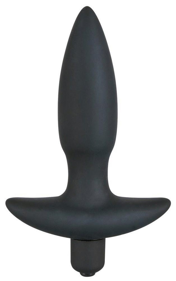 Plug anal 5 fonctions – vibrant, noir 13 cm | Black Velvets