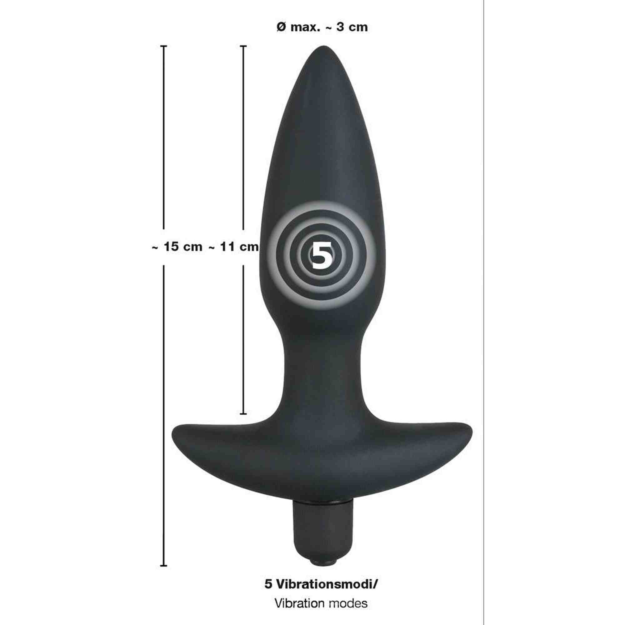 Vibrating plug small
