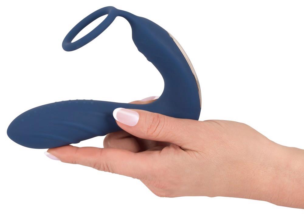 Anillo para el pene 10 funciones – azul