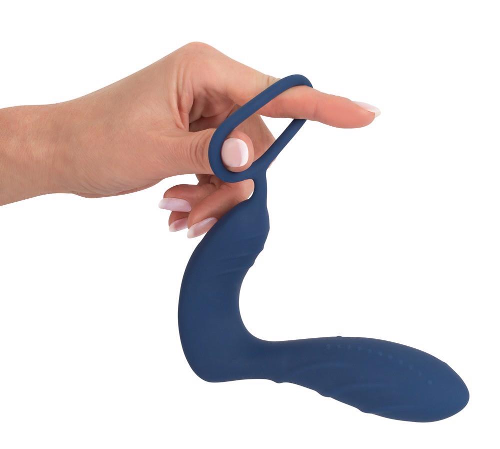 Anillo para el pene 10 funciones – azul