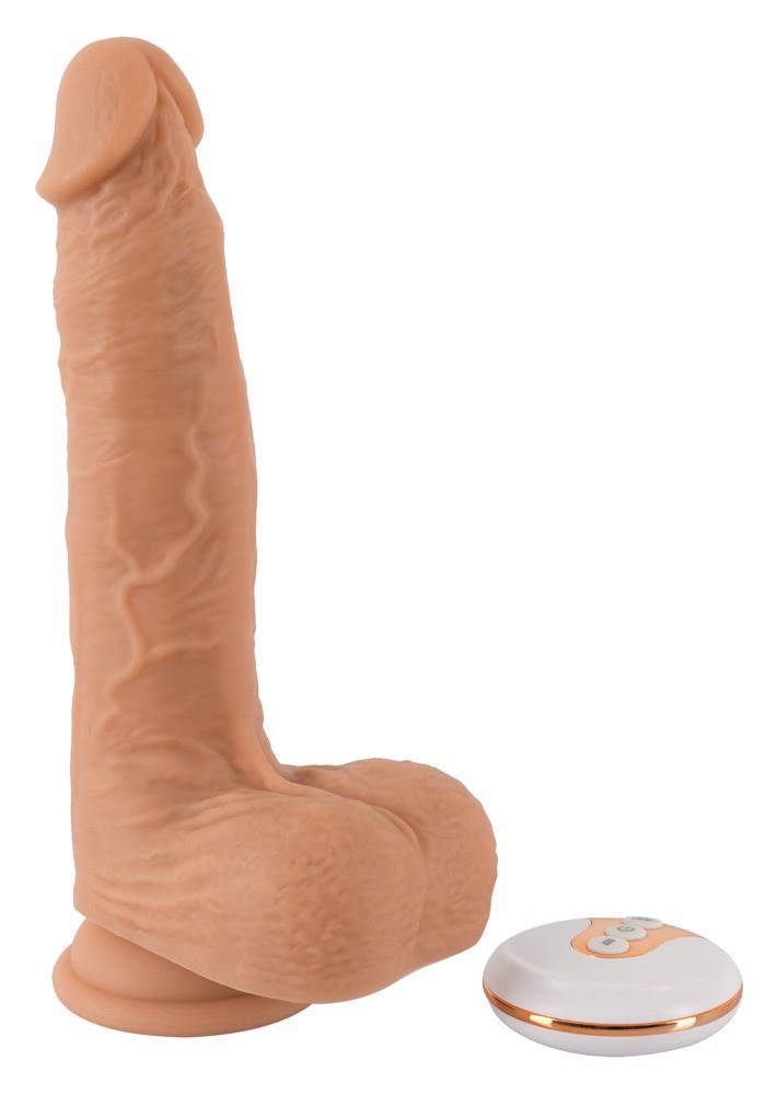 Vibrador realista 7 funções – com controlo remoto, nude