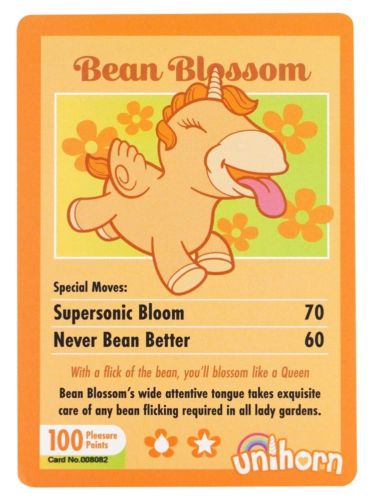 Stimolatore clitorideo Bean Blossom 9 cm – ricaricabile, giallo | Unihorn