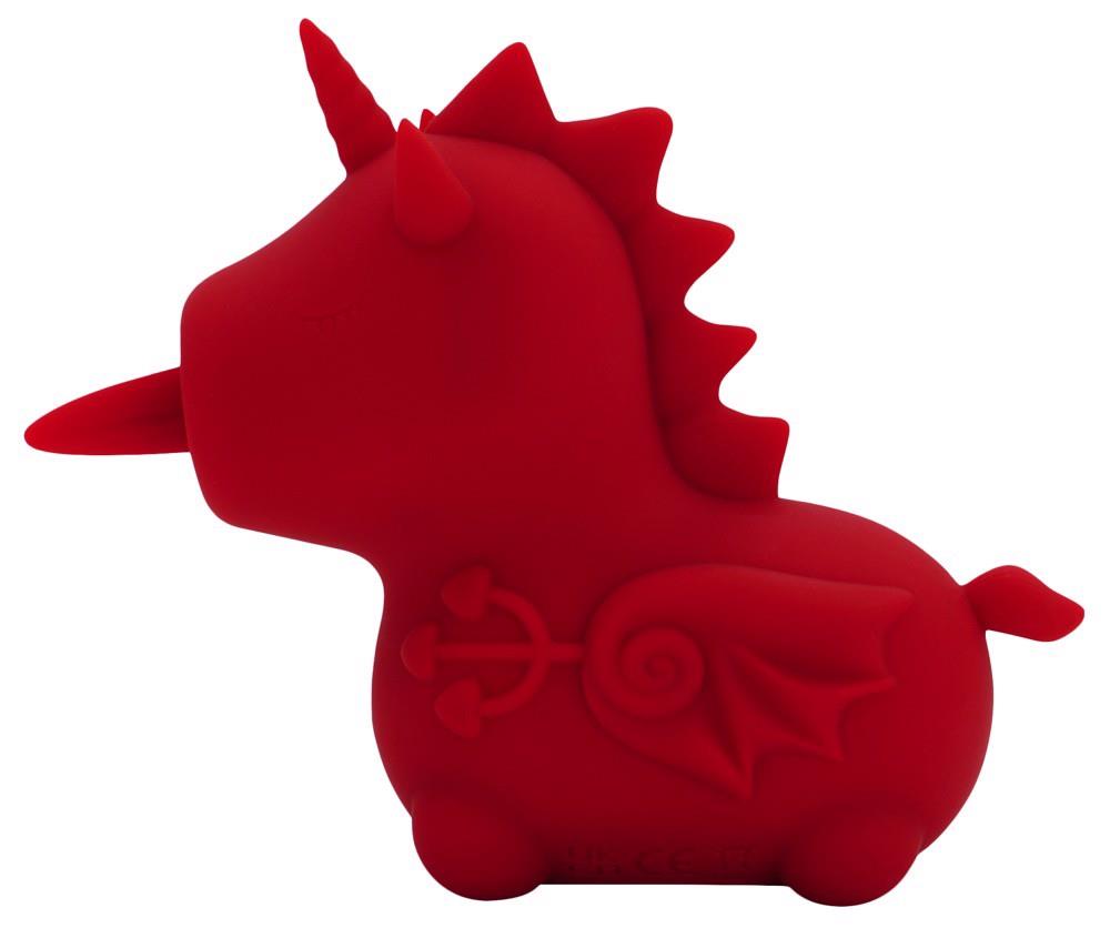 Clitoral stimulator Blaze Diablo 10 functions – rechargeable, red | Unihorn