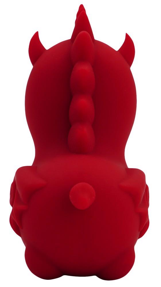 Clitoral stimulator Blaze Diablo 10 functions – rechargeable, red | Unihorn