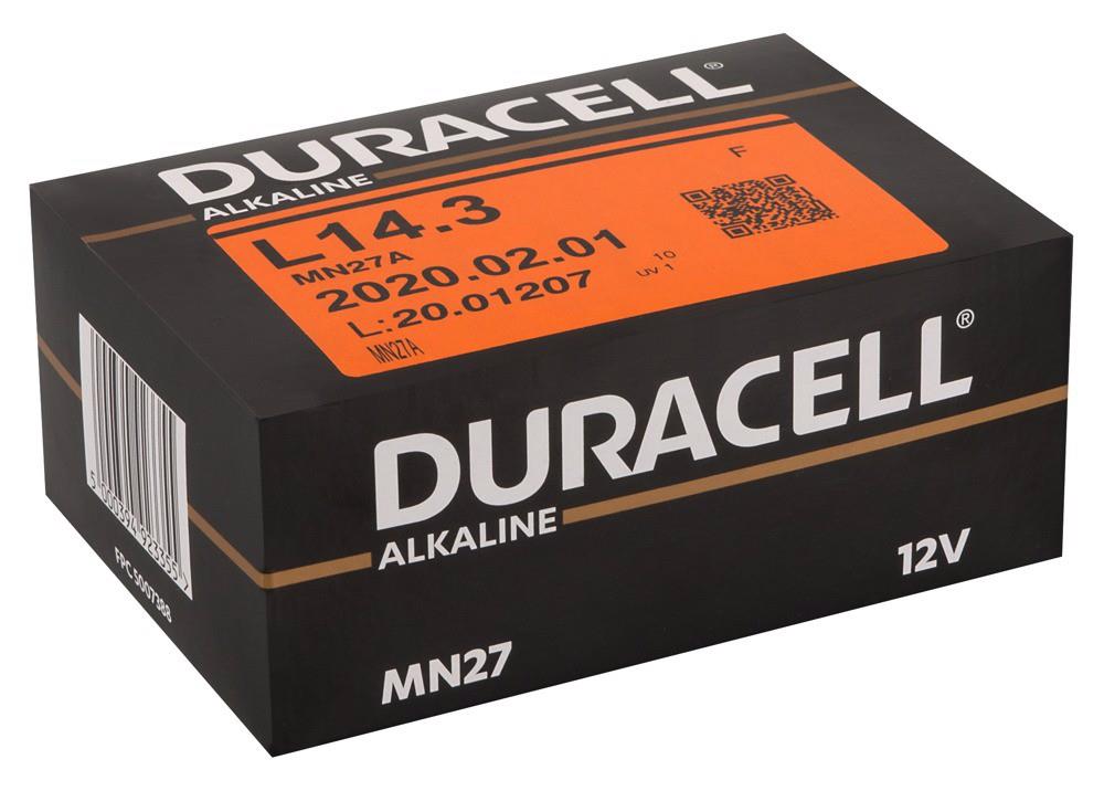 Pile Duracell 27A 10x1