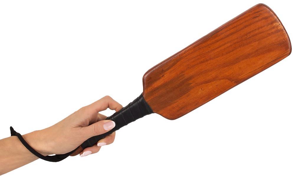 Chicote spanking paddle – castanho | ZADO