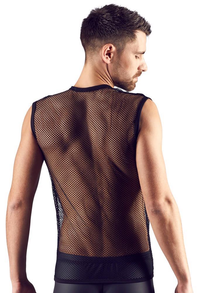 T-shirt homme – en résille, noir 21600301171 | Svenjoyment