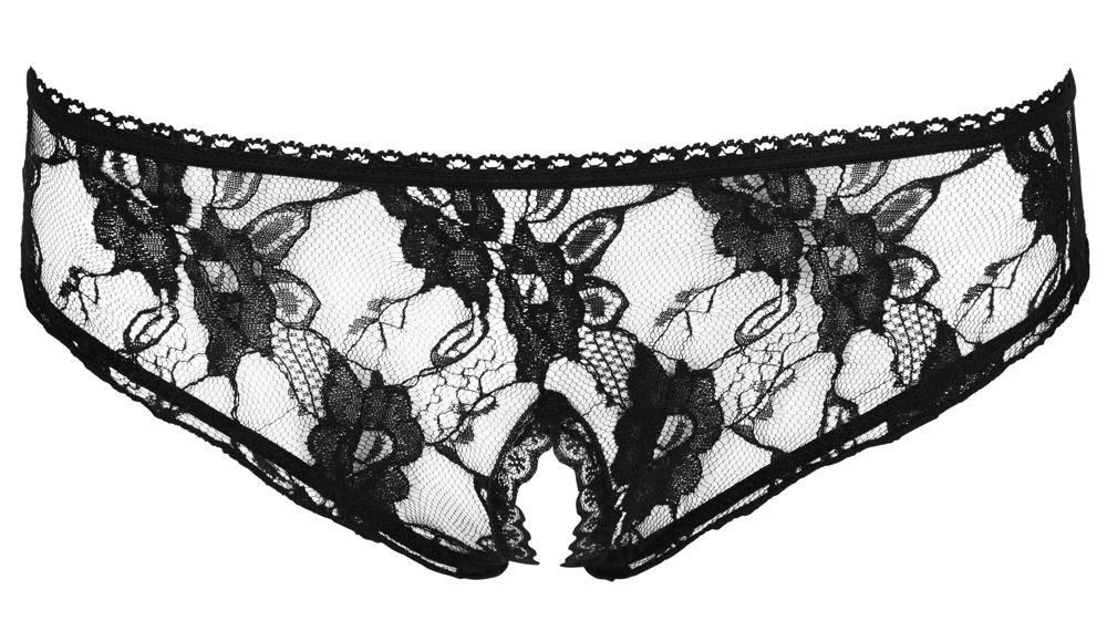 Slip – in pizzo, floreale, nero 23101551031 | Cottelli LINGERIE