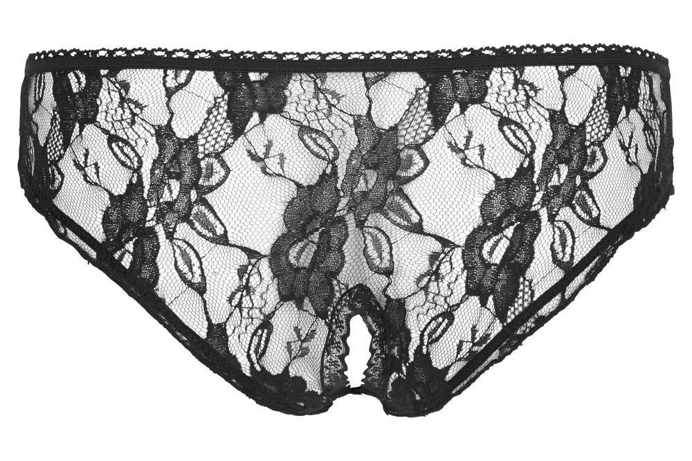 Slip – in pizzo, floreale, nero 23101551031 | Cottelli LINGERIE