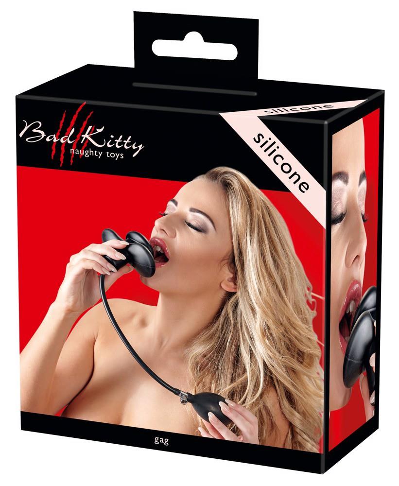 Mordaza Butterfly – negra | Bad Kitty