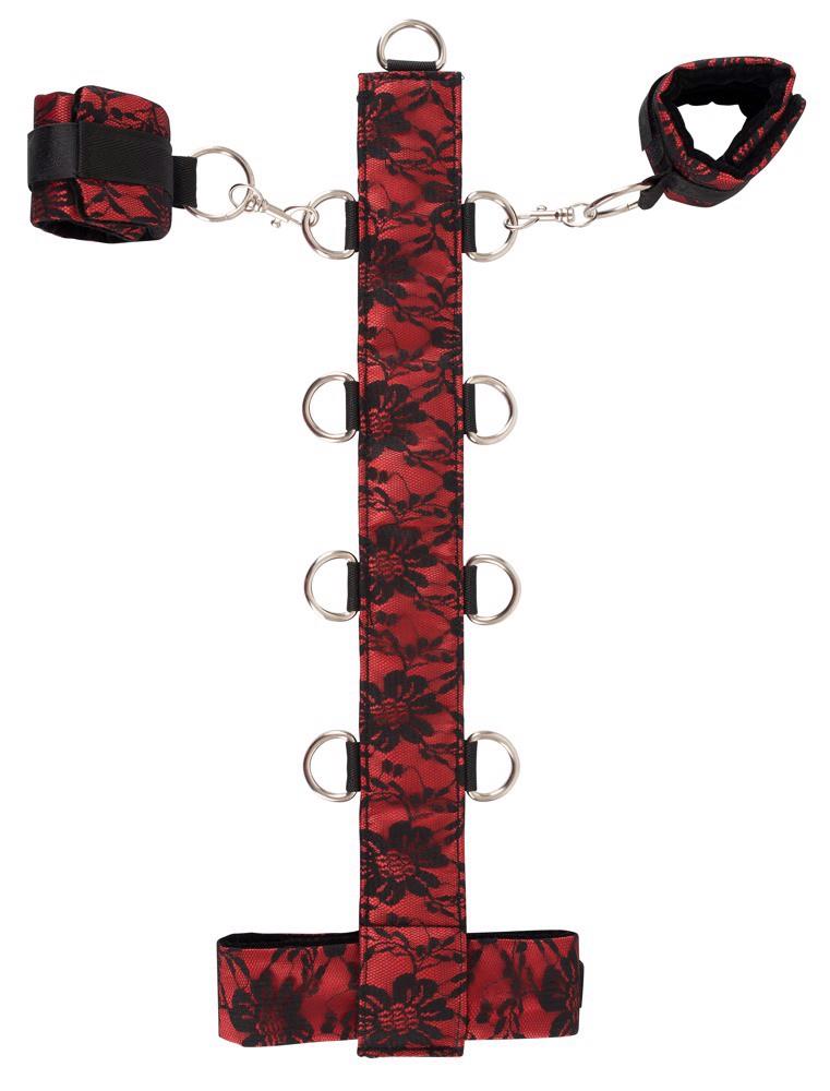 Bondage restraint Collar – red | Bad Kitty