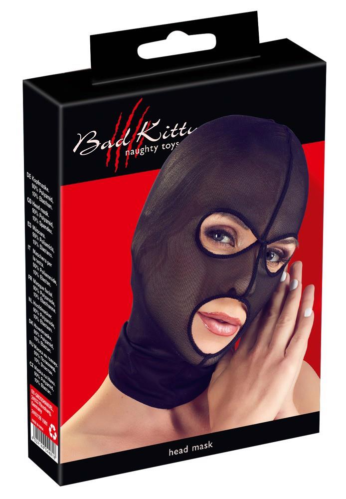 Maschera Head – nera 24931281001 | Bad Kitty