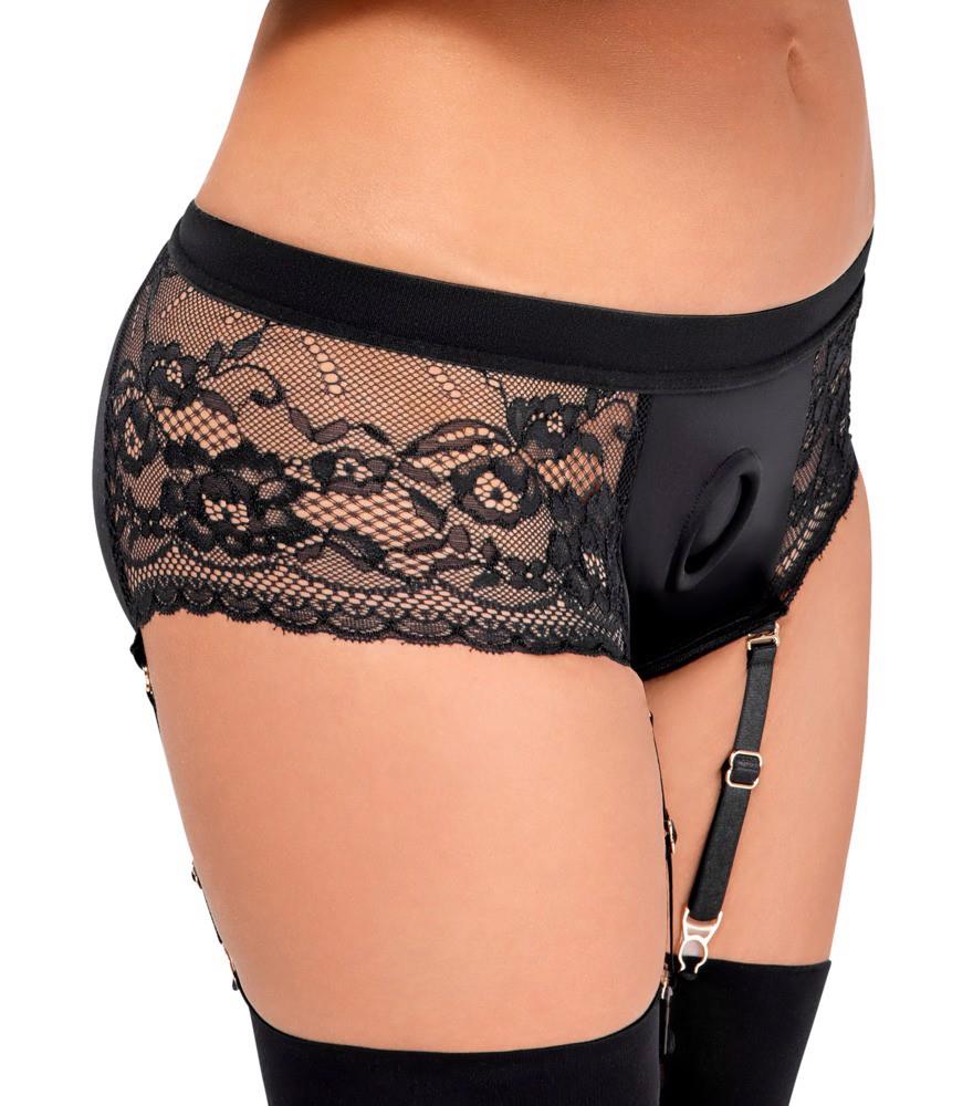 Arnés strap-on – negro 24936081021 | Bad Kitty