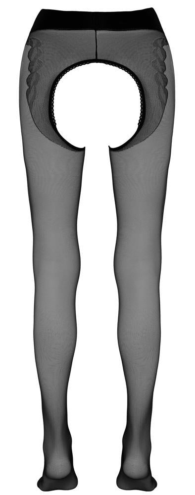Harisnya Tights – nyitott, fekete 25102861611 | Cottelli LEGWEAR