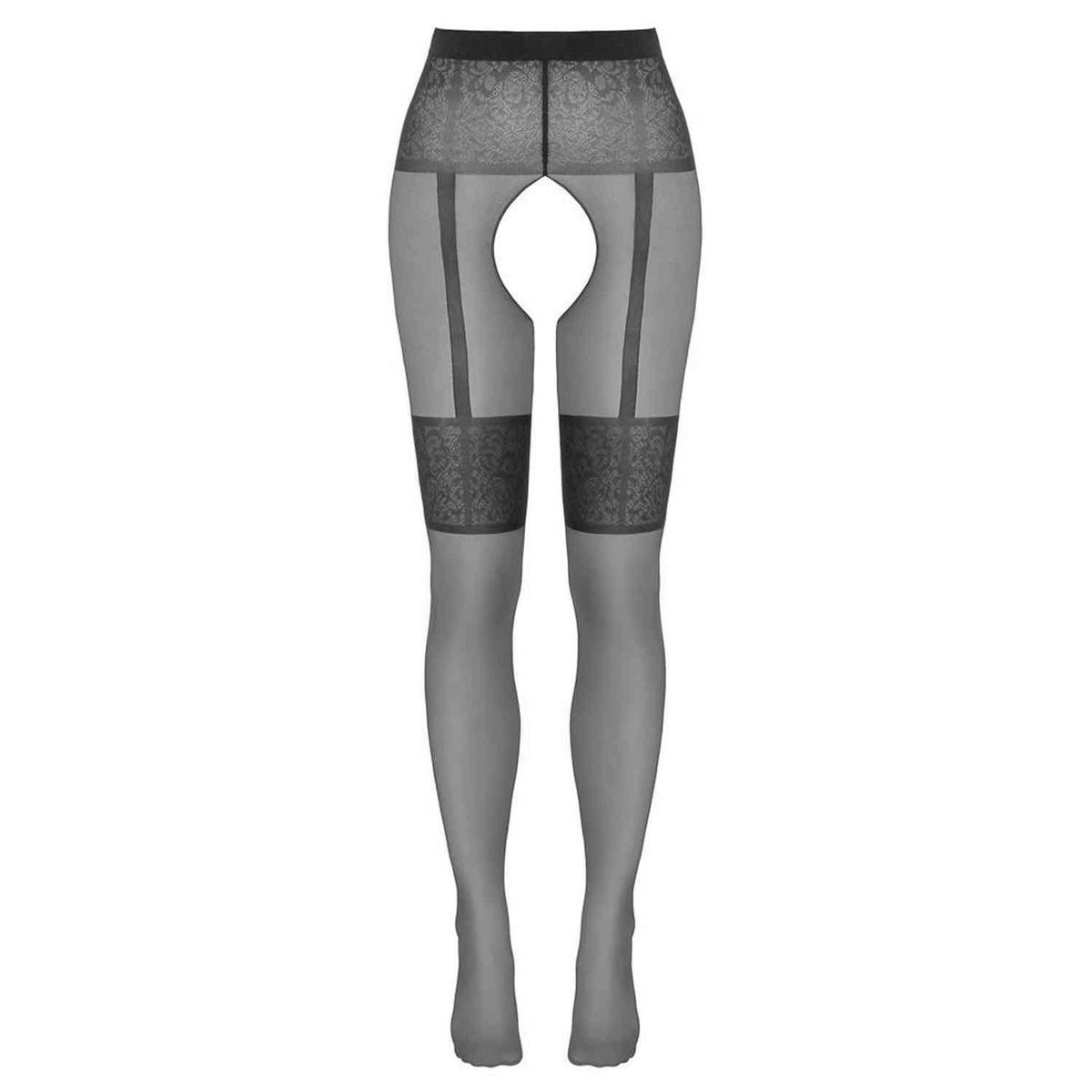 Bas Tights – ouvert, noir 25103911631 | Cottelli LEGWEAR