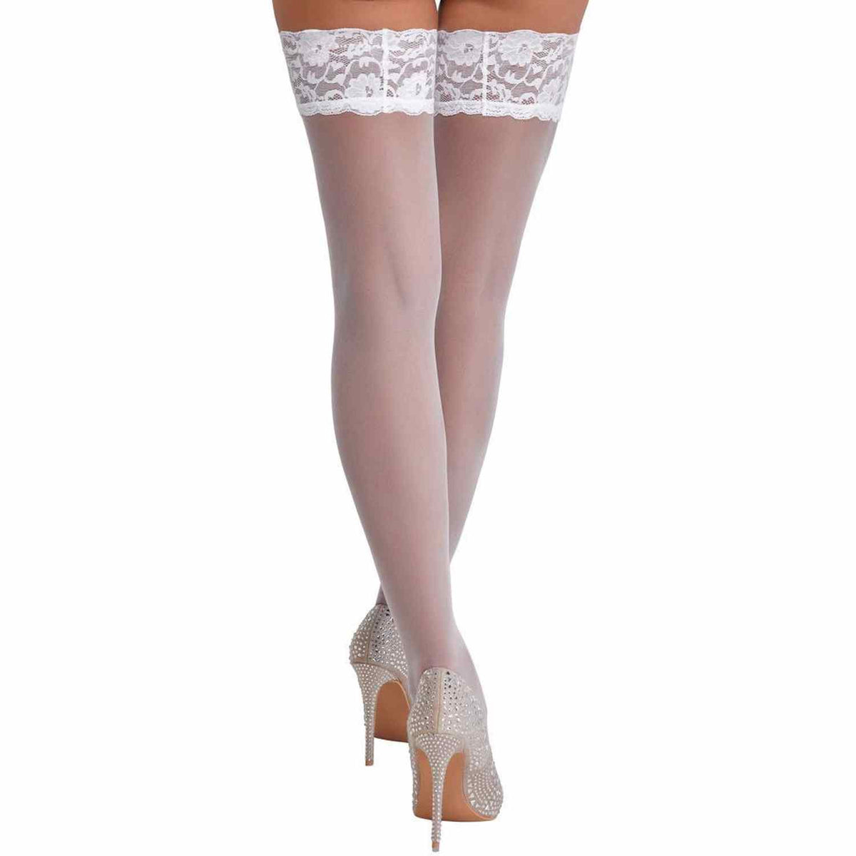 Stockings Hold – white 25206642631 | Cottelli LEGWEAR