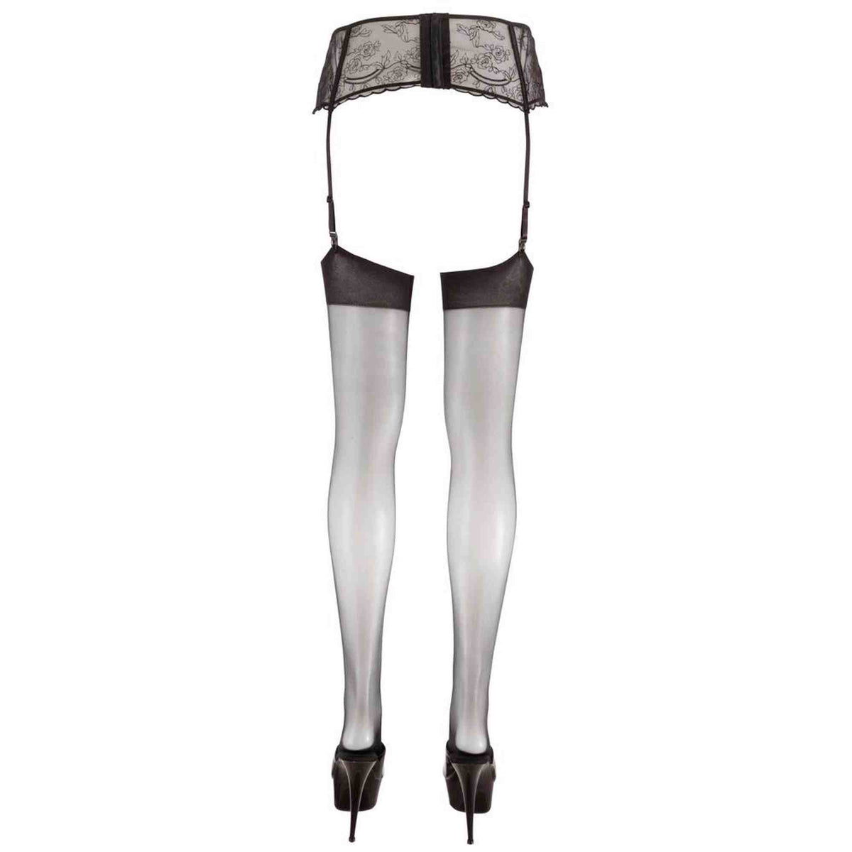 Harisnya – harisnyatartós, fekete 25401421661 | Cottelli LEGWEAR