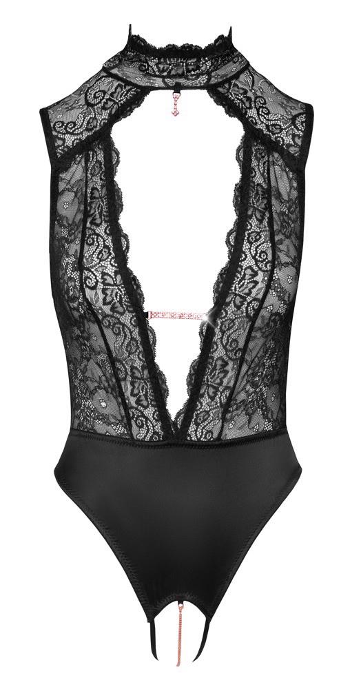 Body – in pizzo, nero 26431701041 | Abierta Fina