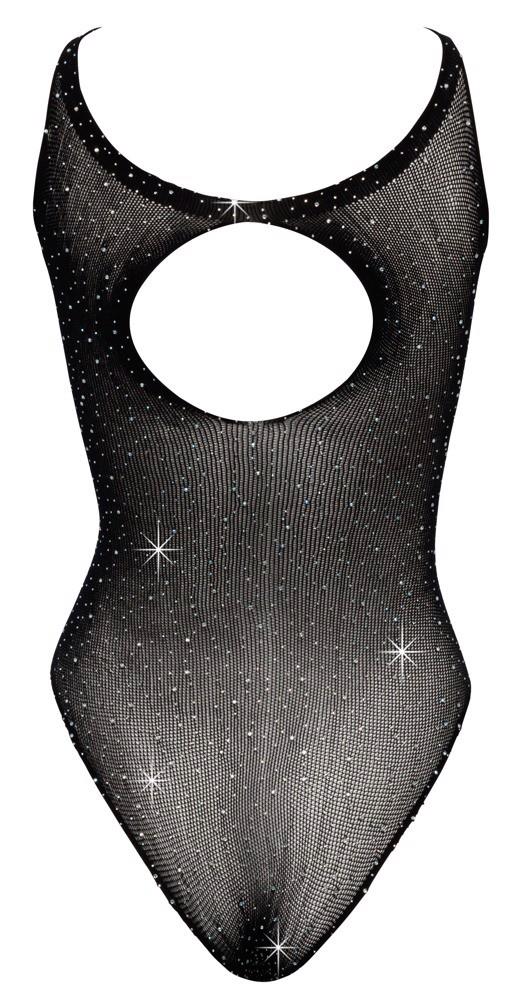 Body – com aberturas, preto | Fantasy by Cottelli