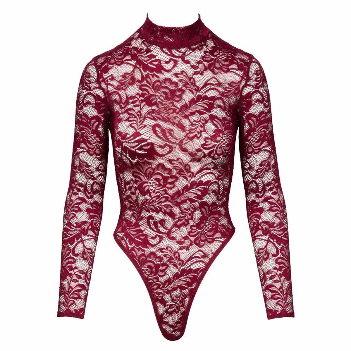 Body – in pizzo, lungo, rosso | Cottelli LINGERIE