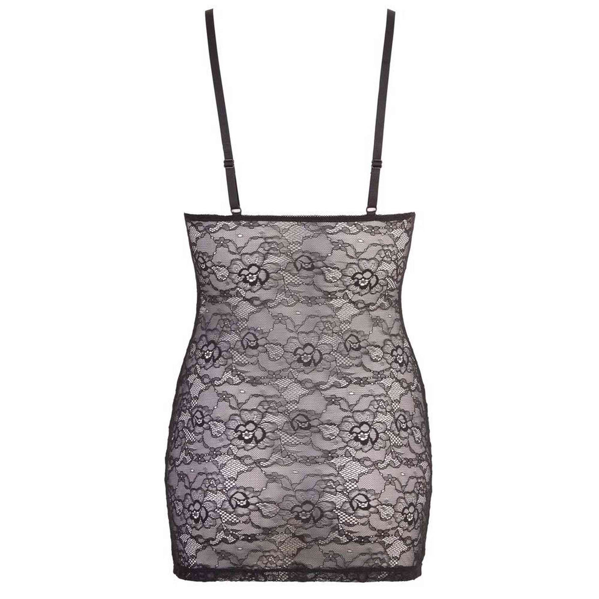 Ruha – csipke, wetlook, fekete | Cottelli LINGERIE