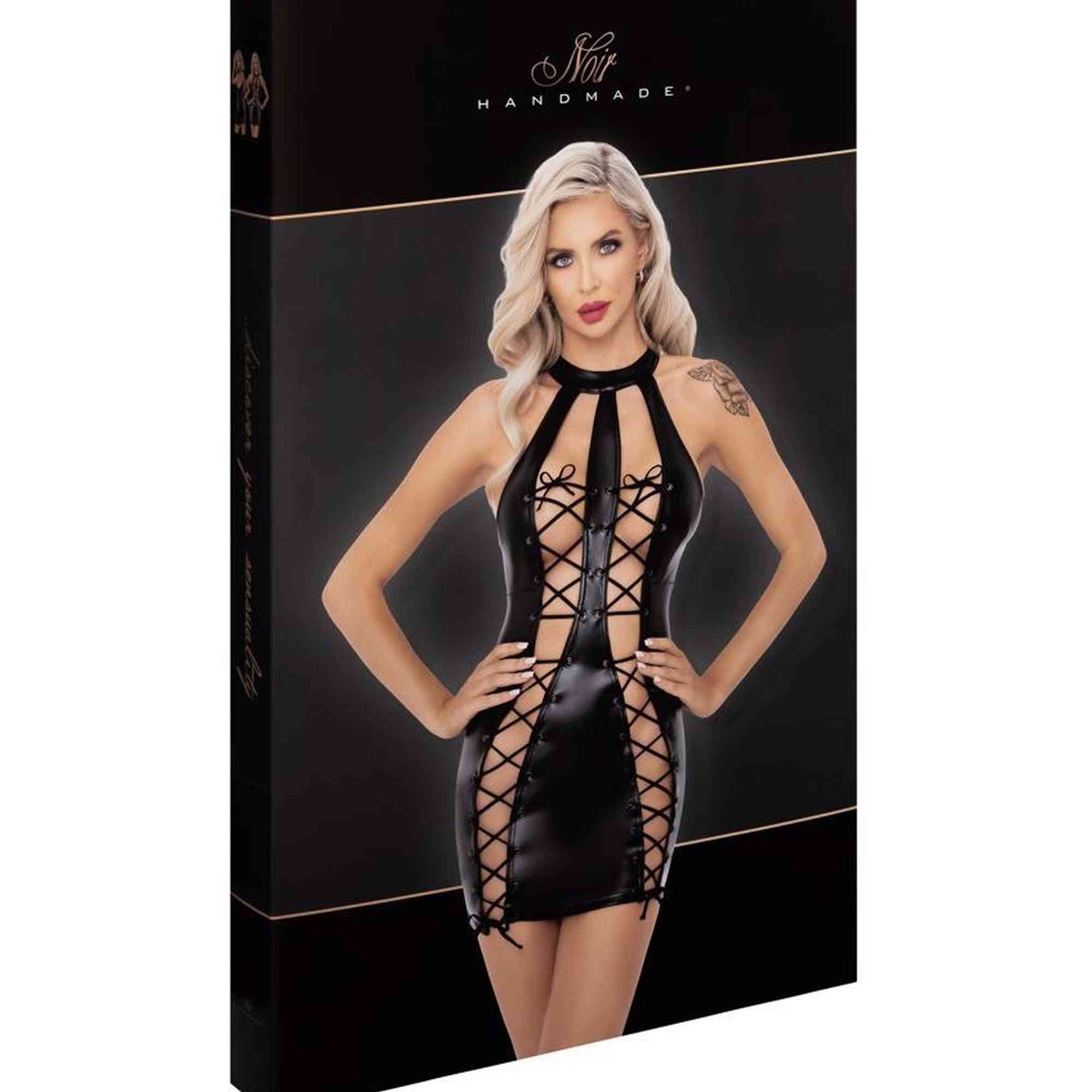 Noir Robe ouverte M
