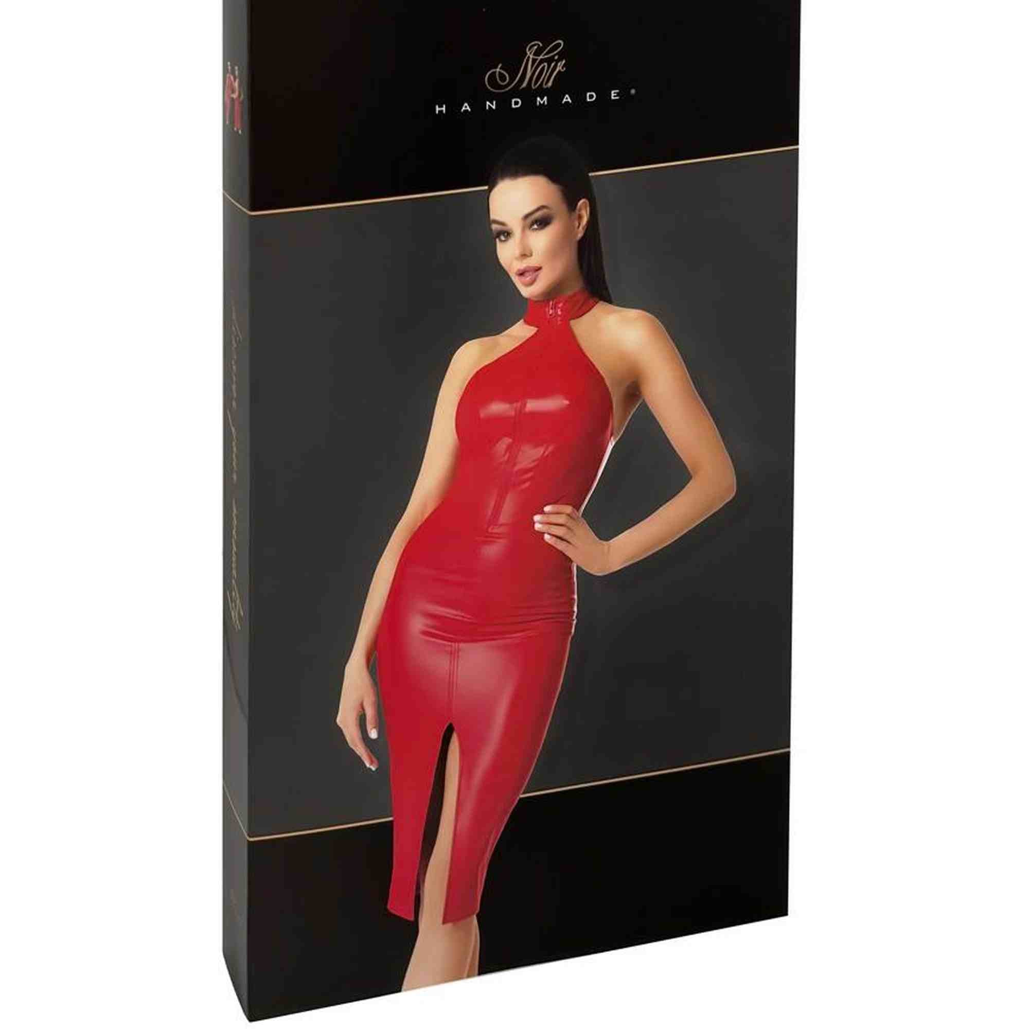 Black Dress red S