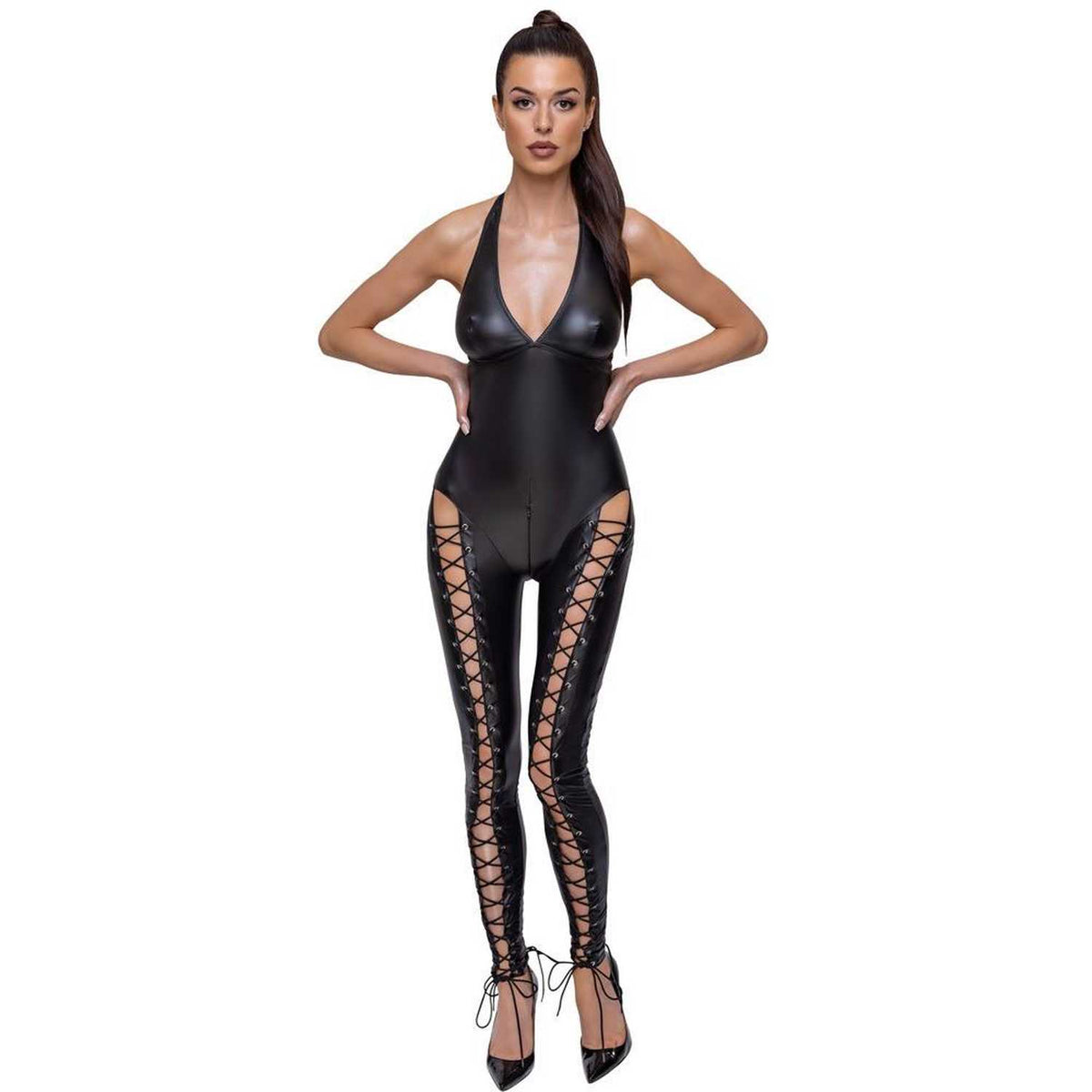 Catsuit Jumpsuit – fekete 27306341031 | Cottelli PARTY