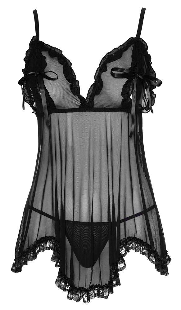 Babydoll – aus Spitze, schwarz 27407961041 | Cottelli LINGERIE