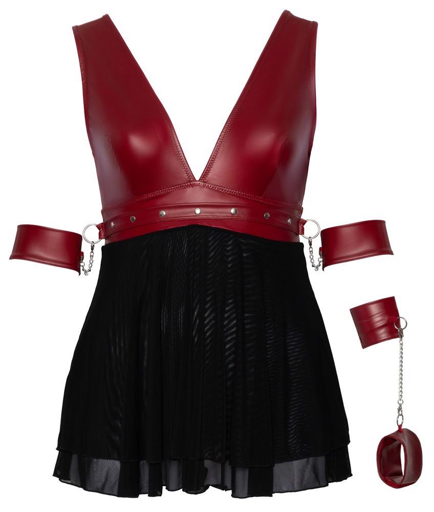 Babydoll – mini, nero | Cottelli BONDAGE
