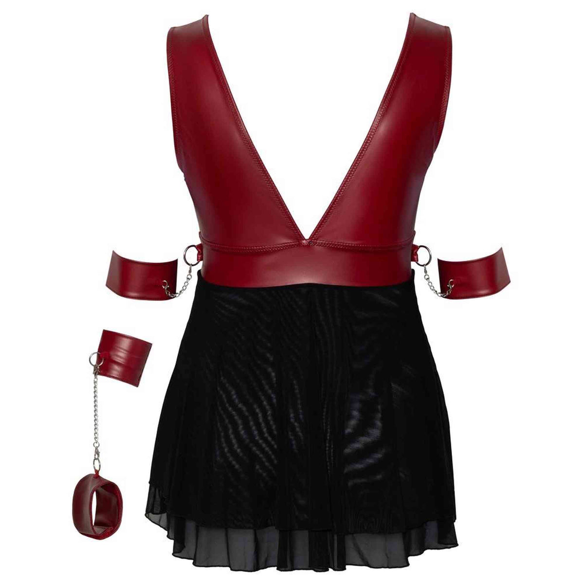 Babydoll – mini, nero | Cottelli BONDAGE