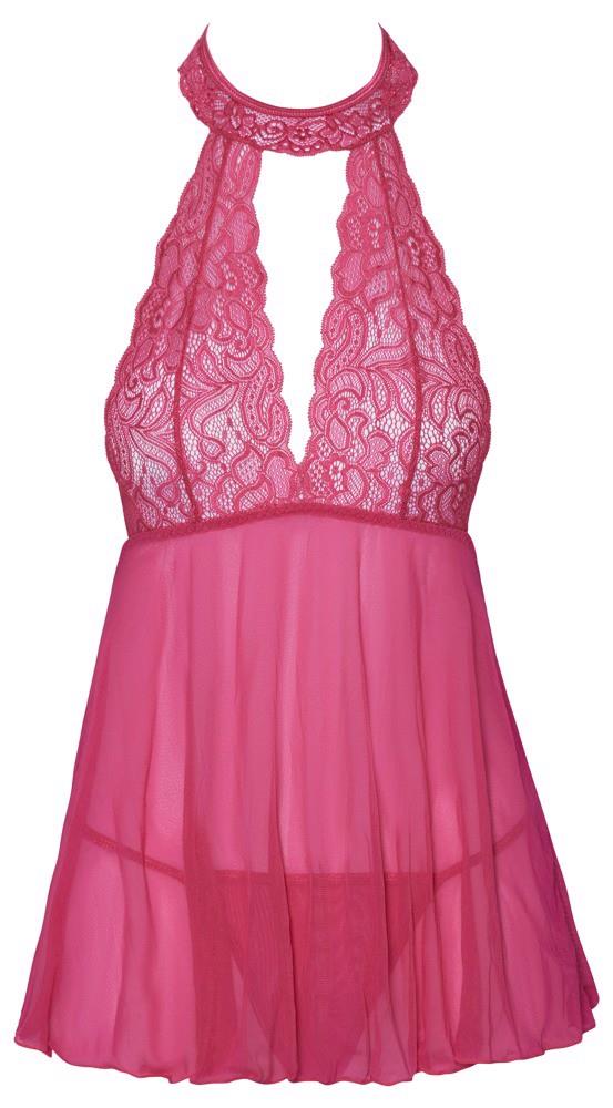 Babydoll – in pizzo, halter, rosa | Cottelli LINGERIE