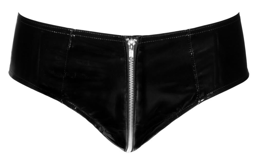 Pantalon vinyle avec fermeture Éclair