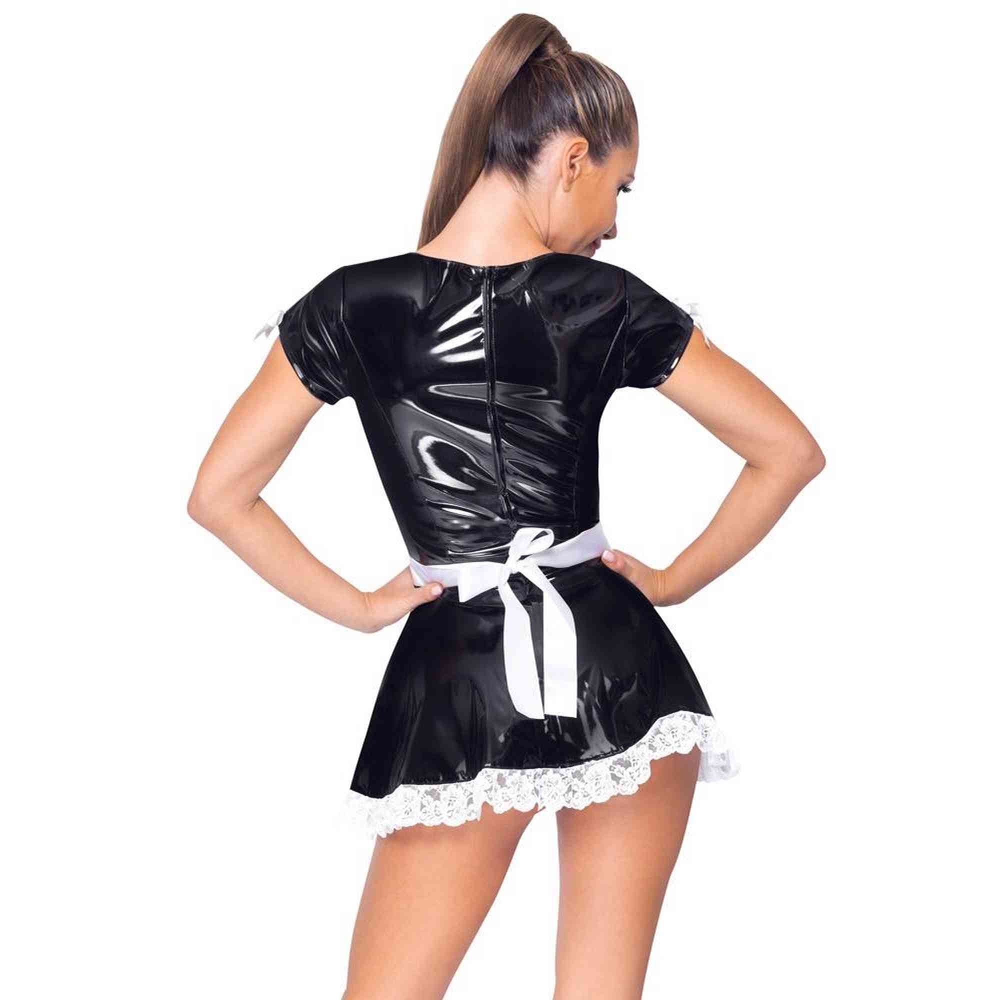 Robe de femme de chambre en vinyle L