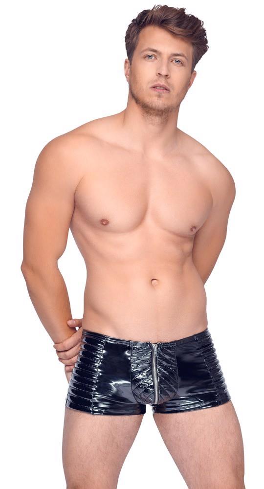 Men's pants – wetlook, black 28904881712 | Black Level