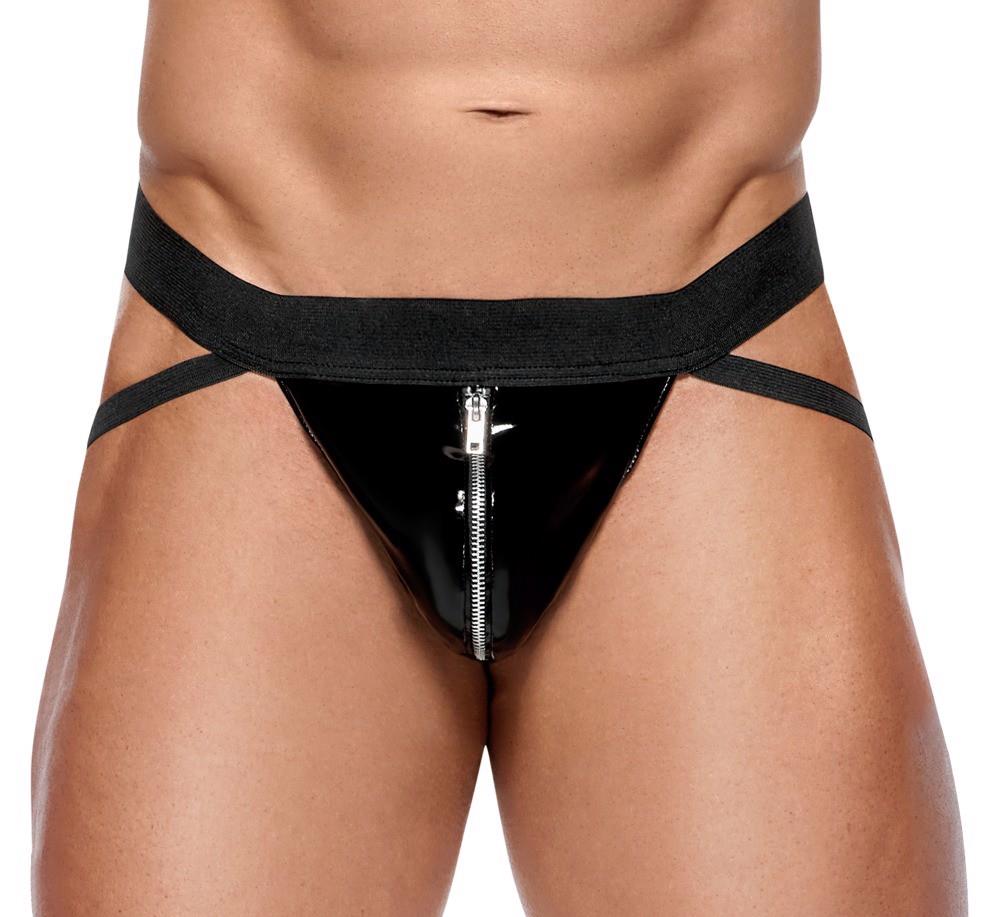 Men's thong Jock – black | Black Level