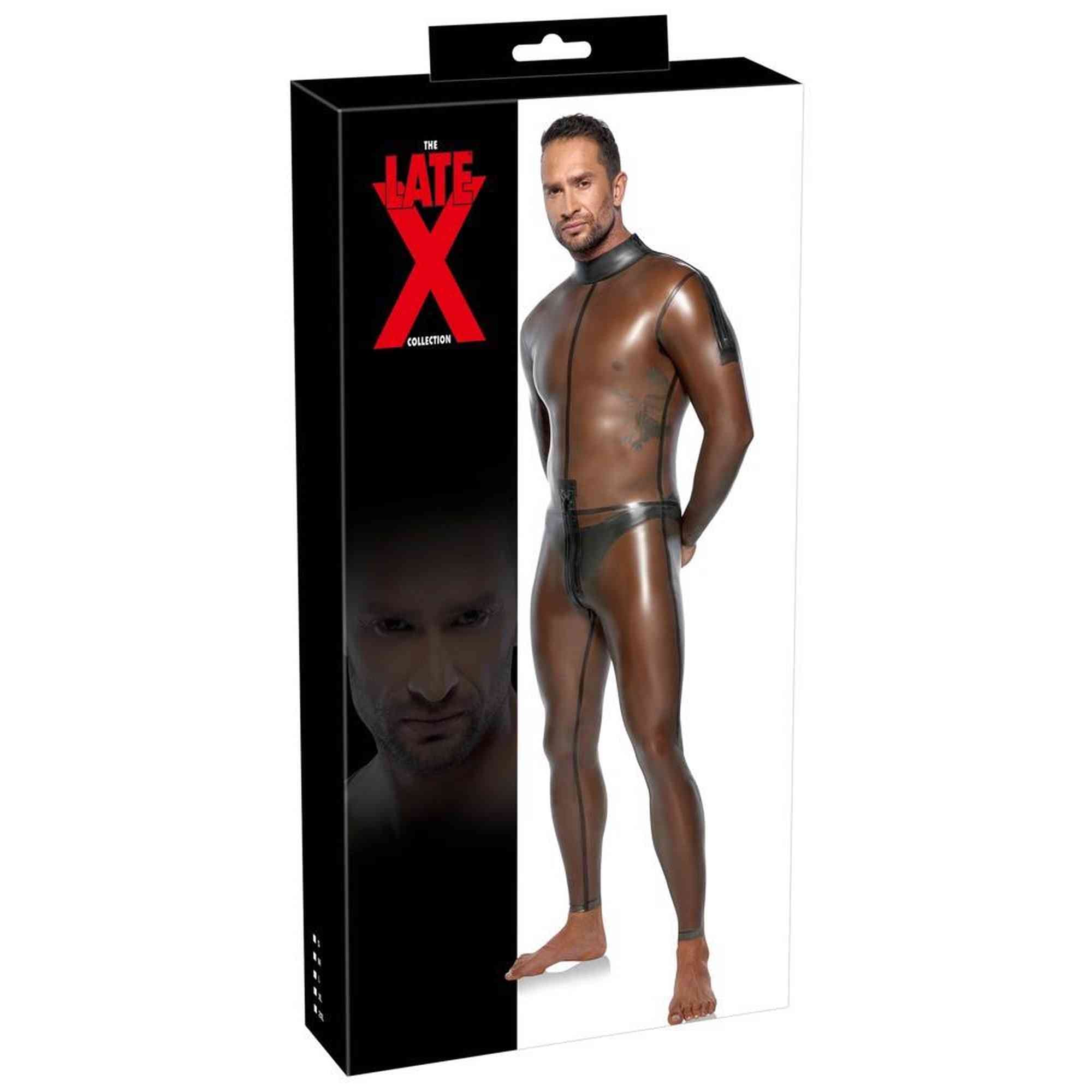 Latex Men's Jumpsuit L