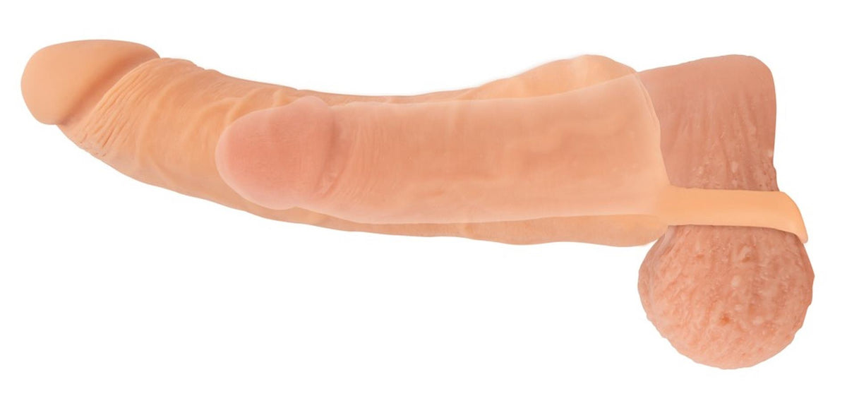 Maszturbátor 2in1 23.8 cm – testszínű | Nature Skin