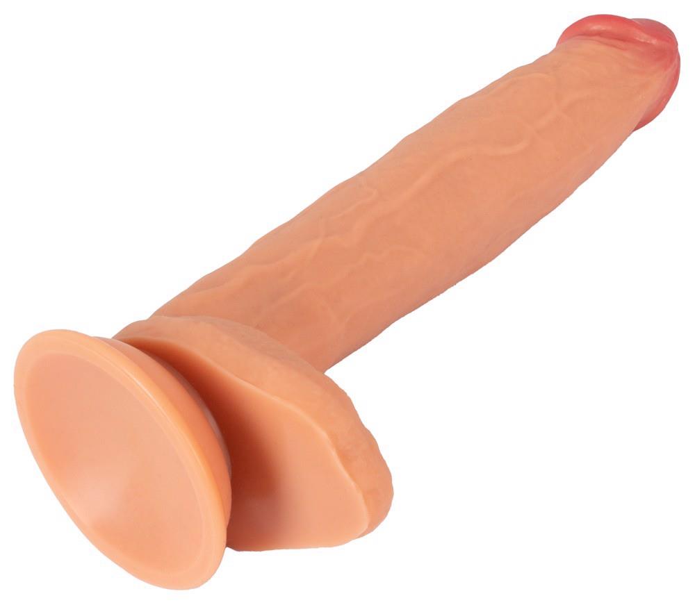 Dildo realistico Giant 32.7 cm – con ventosa, nude | Realistixxx