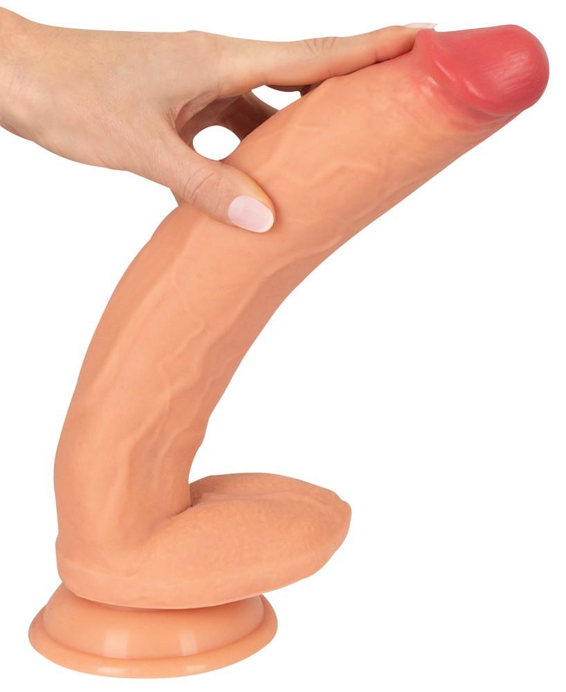 Dildo realistico Giant 32.7 cm – con ventosa, nude | Realistixxx