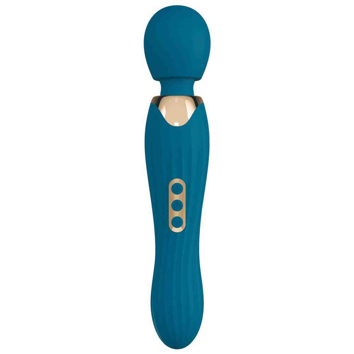 Wand-Massagegerät Grande 5 Funktionen – wiederaufladbar, blau