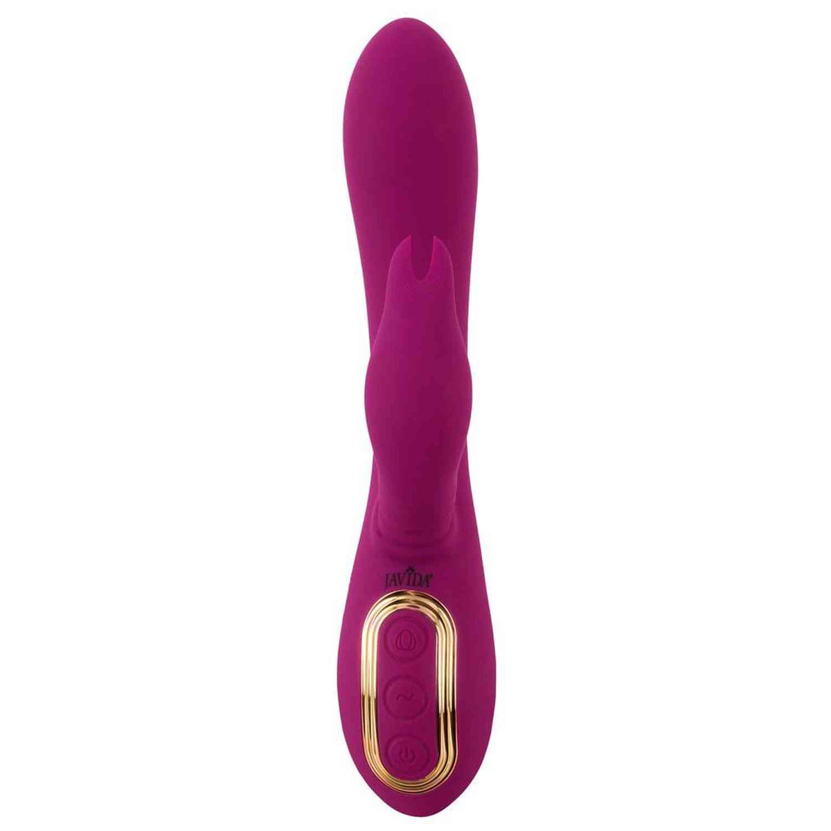 Vibrador rabbit 3 funciones – recargable, morado | JAVIDA
